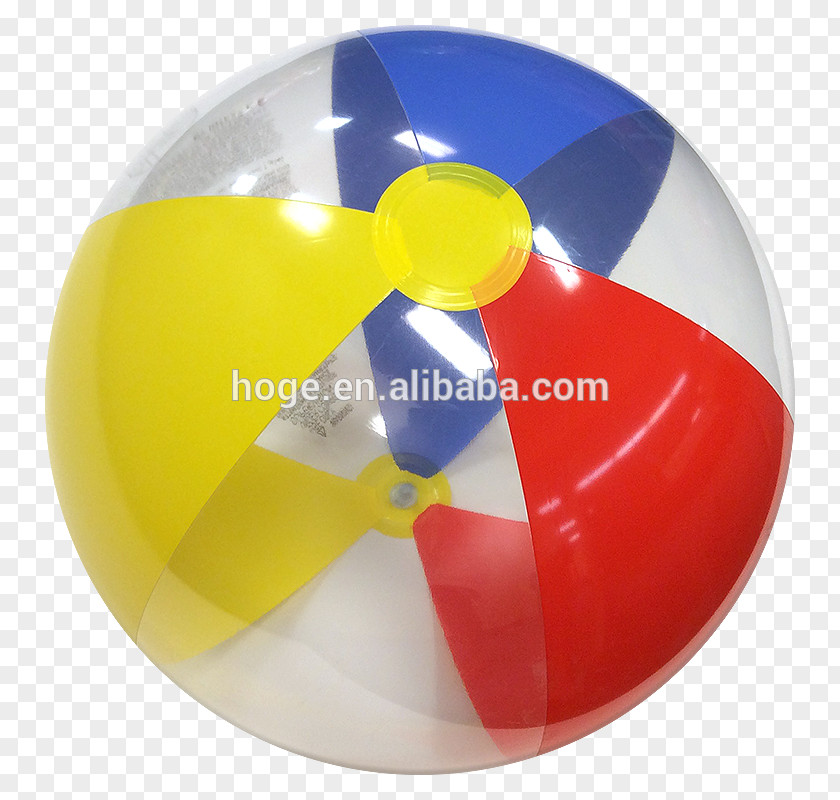Beach Ball Inflatable Plastic Inch PNG