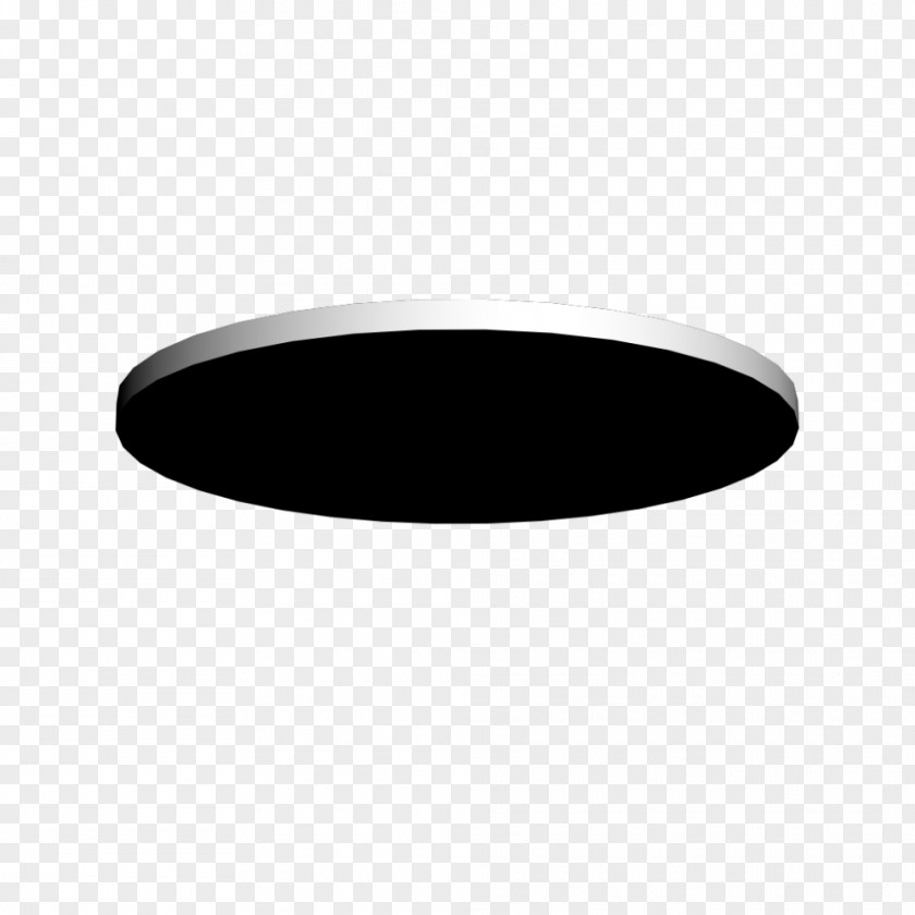 Ceiling Black White Oval PNG