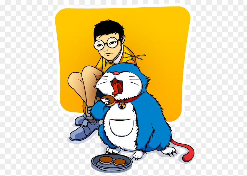 Doraemon Character T-shirt Clip Art PNG