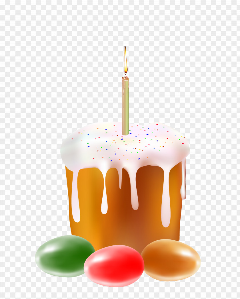 Easter Party Birthday Cake Kulich PNG