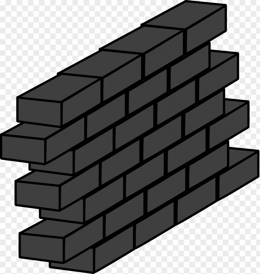Gray Brick Wall Clip Art PNG