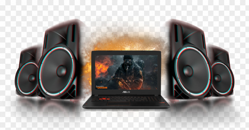 Laptop Computer Speakers ROG Strix GL502 Tom Clancy's The Division ASUS GL502VS PNG