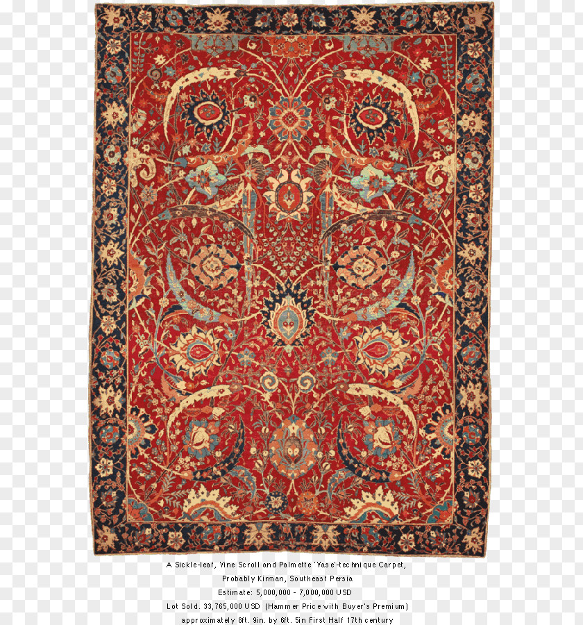 Oriental Rug Kashan Persian Carpet The PNG