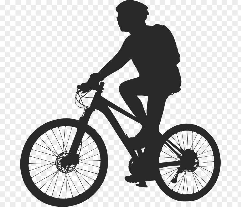 Bicycle Mountain Bike Cycling Vector Graphics Sports PNG