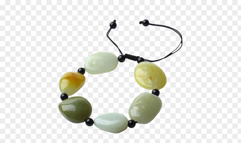 Jinshi Yu Original Stone Bracelet Jade Designer PNG