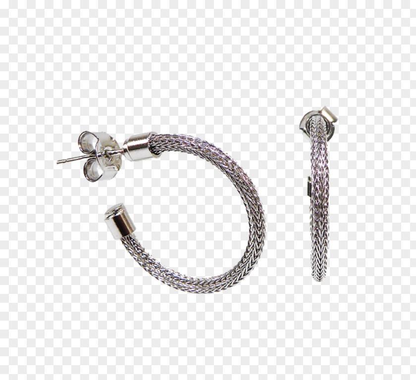 Silver Earring Bracelet Body Jewellery PNG