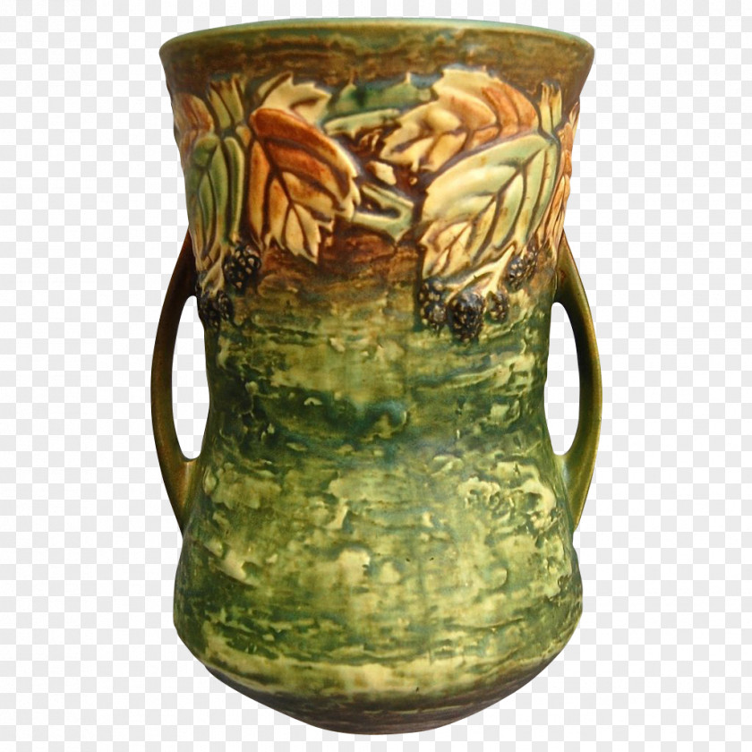 Vase Pitcher Roseville Pottery PNG