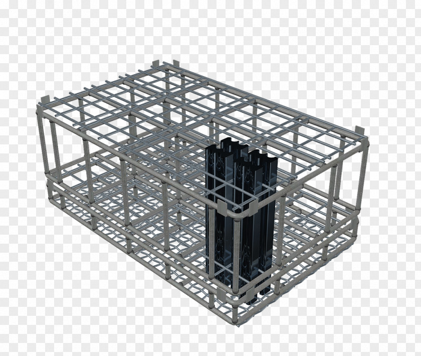 Wire Basket Steel PNG