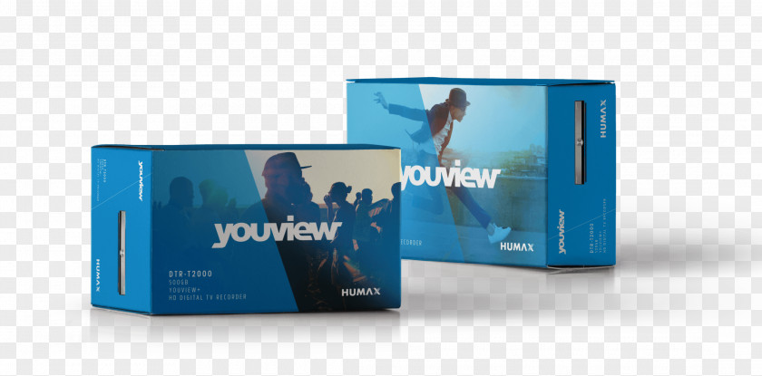 Box Mockup Brand Television YouView PNG
