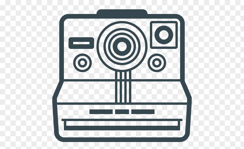 Camera Drawing Photographic Film Instant Photography PNG