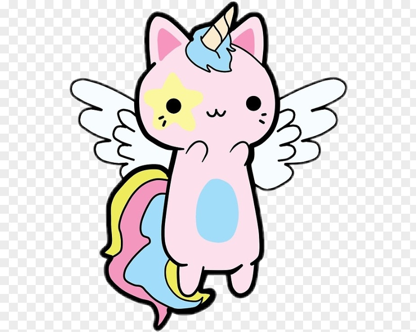 Easy Kitty Kawaii Kunicorn T-shirt Cat PNG