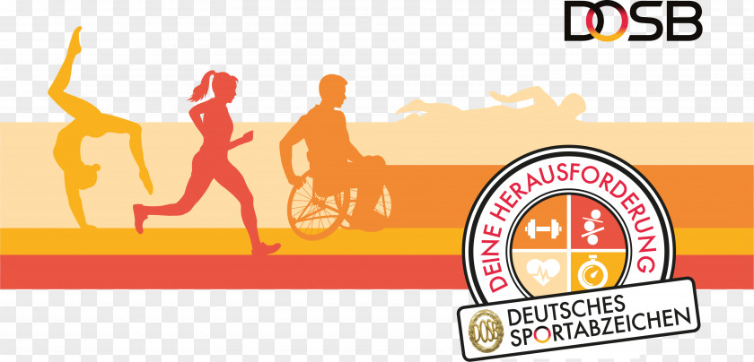File Format Header German Sports Badge Olympic Federation Sportabzeichen Association Landessportbund Nordrhein-Westfalen PNG