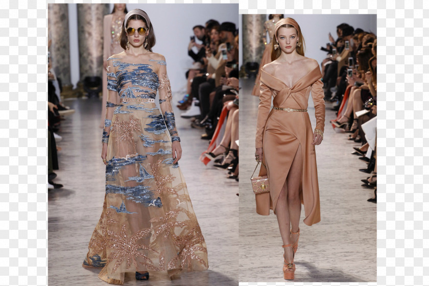 Haute Couture Paris Fashion Week Spring Runway PNG