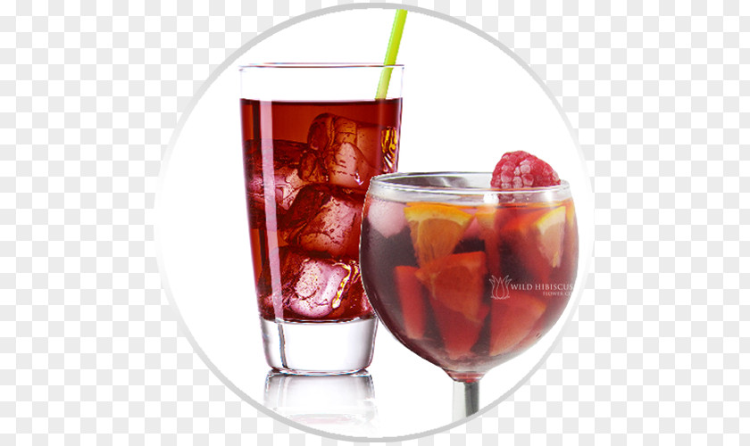 Hibiscus Tea Flowering Drink Punch PNG