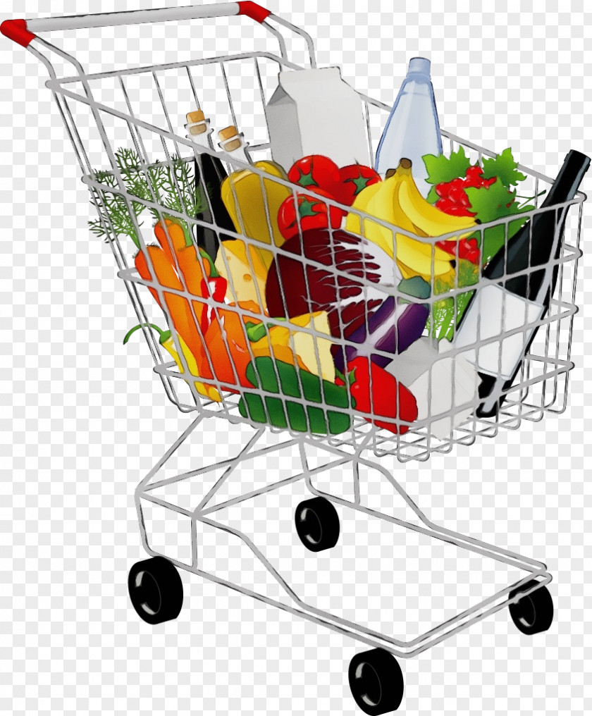 Plastic Shopping Cart PNG