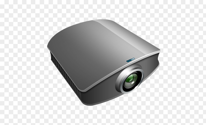 Projector Silver Output Device Electronics Accessory Electronic Multimedia PNG