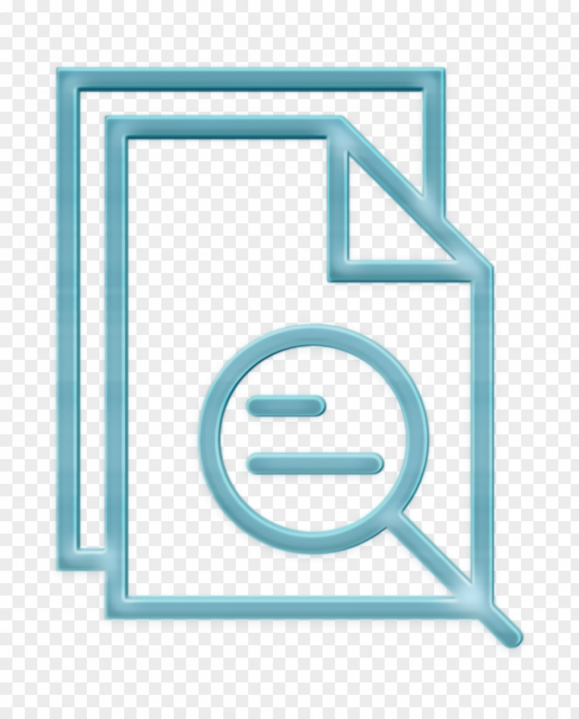 Rectangle Analysis Document Icon Essential Set File PNG