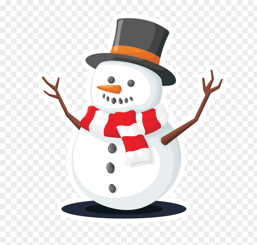 Snowman Ornament Santa Claus Vector Graphics Christmas Day Image PNG