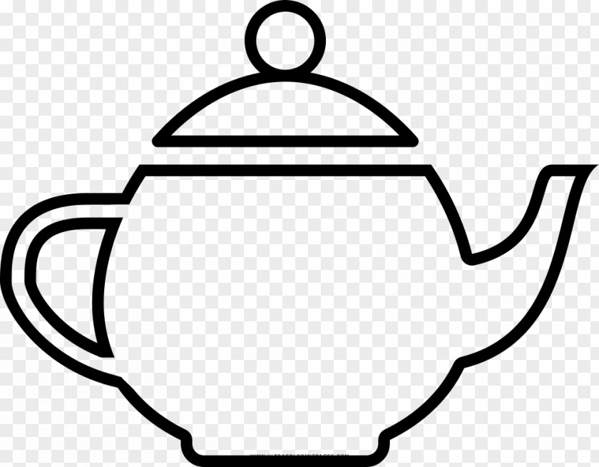 Tea Teapot Drawing Coloring Book PNG