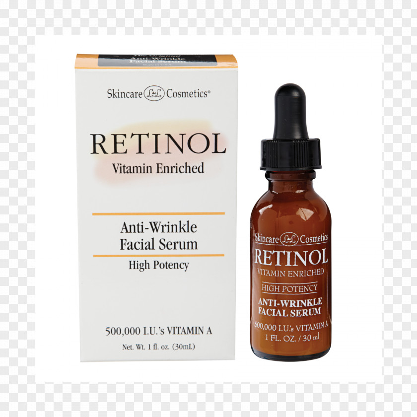 Anti-Wrinkle Lotion Skincare Cosmetics Retinol Facial Serum Anti-aging Cream Skin Care PNG