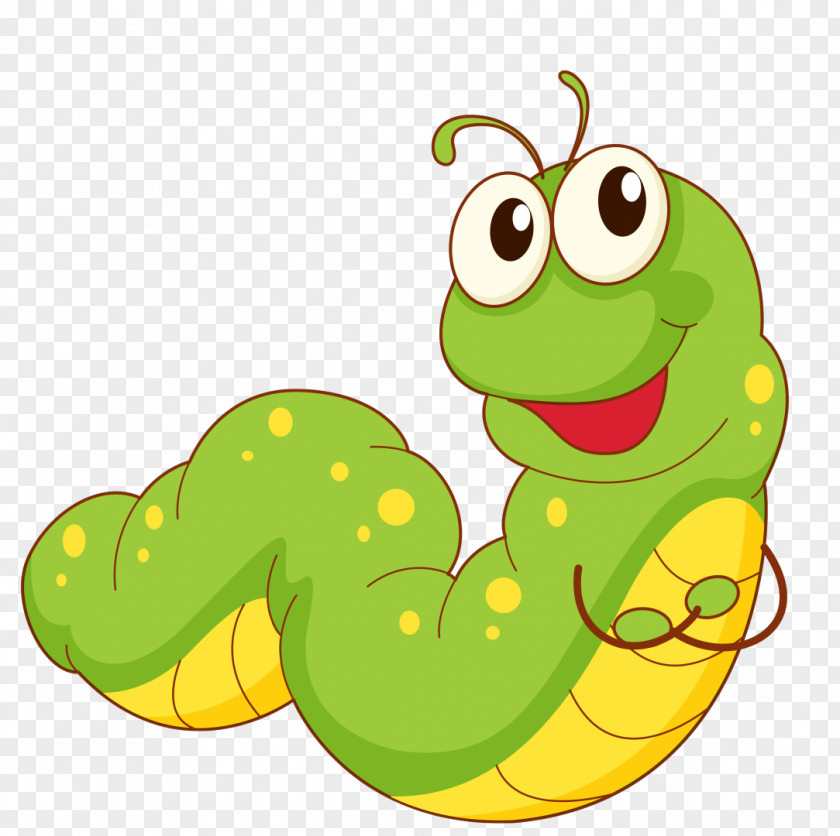 Caterpillar Worm Clip Art PNG