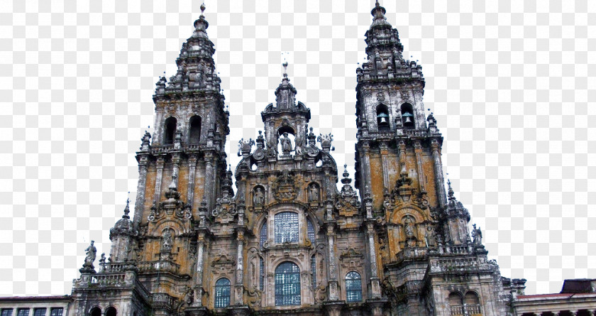 Cathedral Of San Diego Santiago De Compostela Camino French Way Pedrouzo PNG