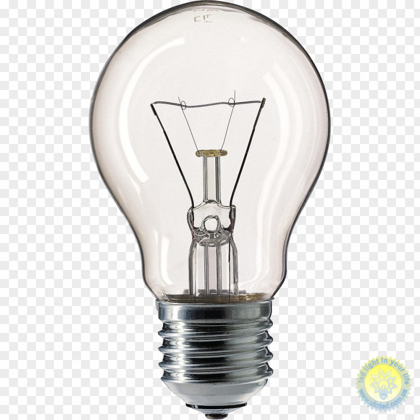 IDEA Incandescent Light Bulb Edison Screw Lighting Lamp PNG