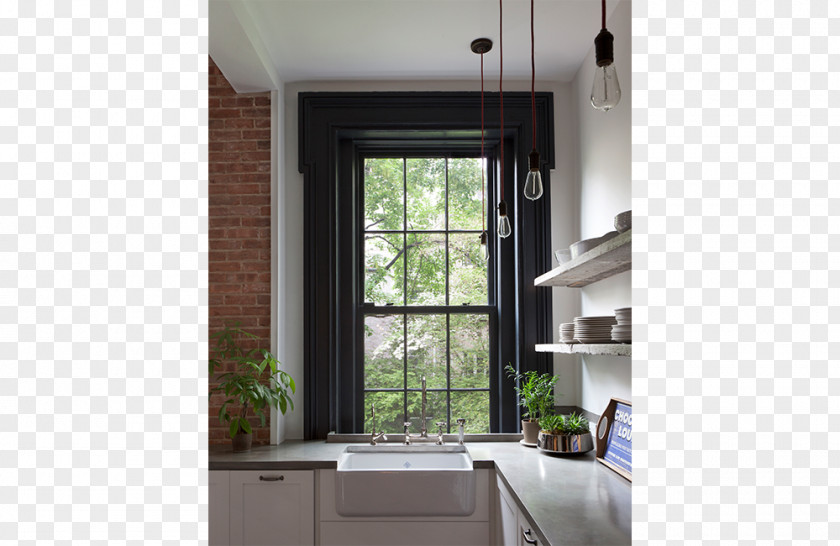 Kitchen Murdock Solon Architects Window Treatment Brooklyn Heights PNG