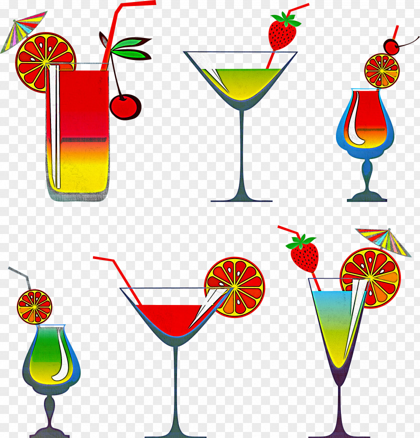 Martini Glass Cocktail Garnish Drink Non-alcoholic Beverage Alcoholic PNG