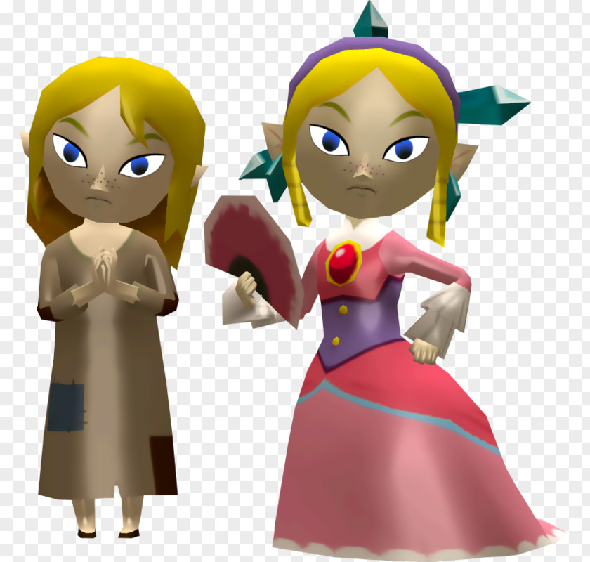 The Legend Of Zelda: Wind Waker Majora's Mask Princess Zelda Characters Dungeon Crawl PNG
