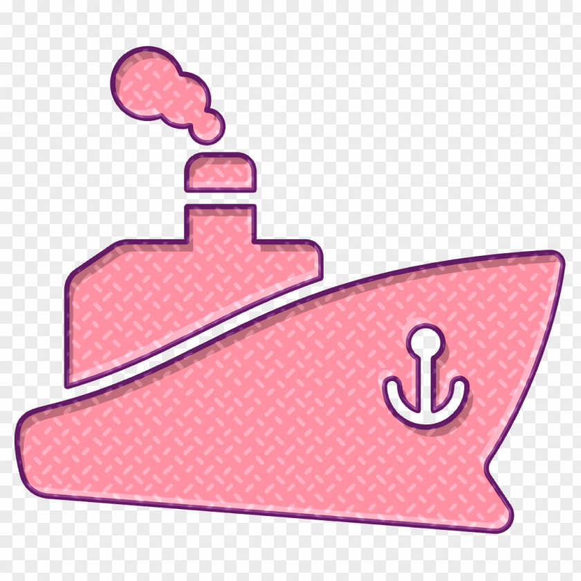 Vehicle Finger Ship Icon Ocean Transportation Logistics Delivery PNG