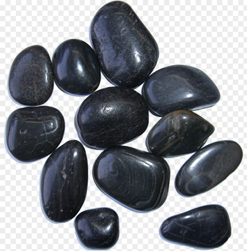 Black Goose Soft Stone Pebble Gravel Dimension Polishing PNG