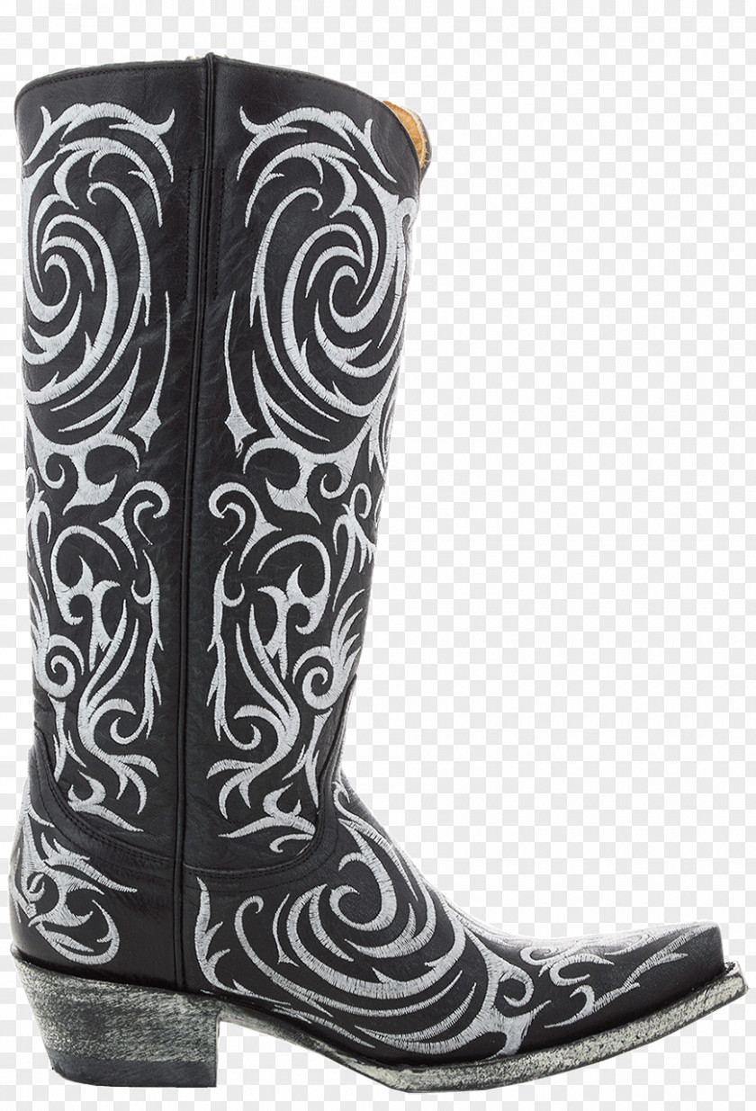 Boot Cowboy Black Madonna Riding Shoe PNG
