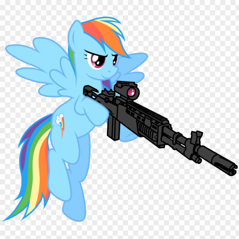 Horse Pony Rainbow Dash The Sniper PNG