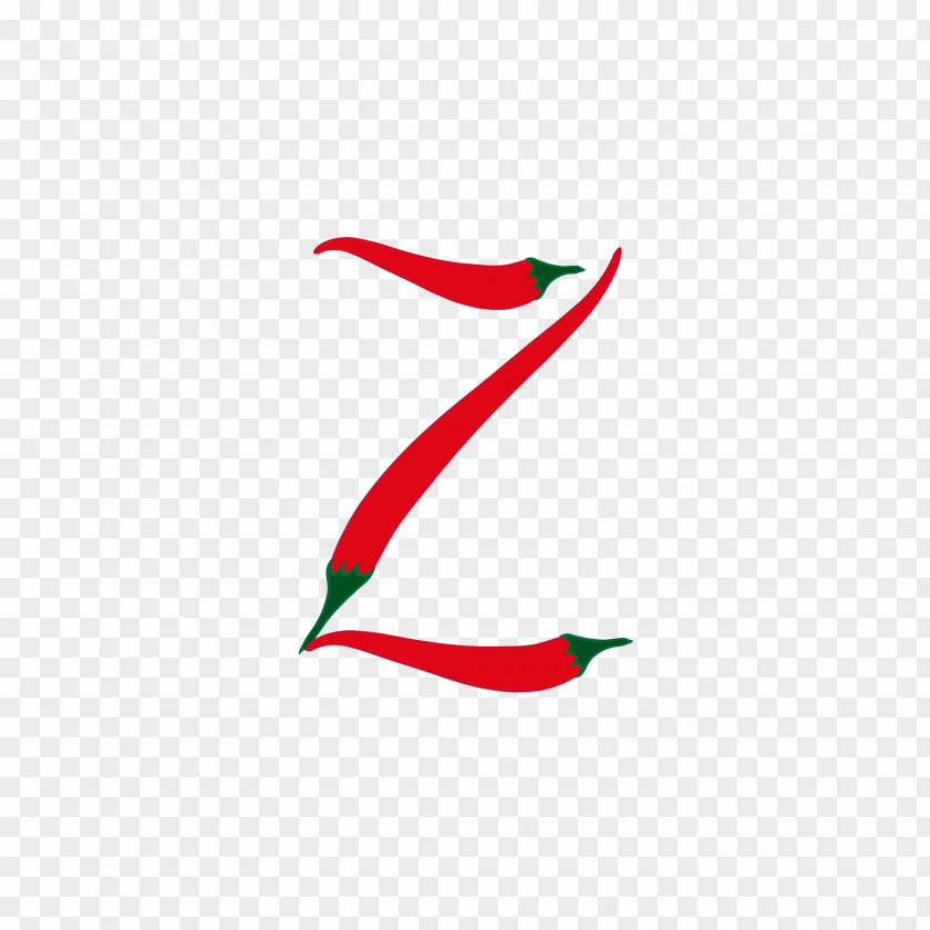 Pepper Alphabet Z Capsicum Annuum Letter Icon PNG