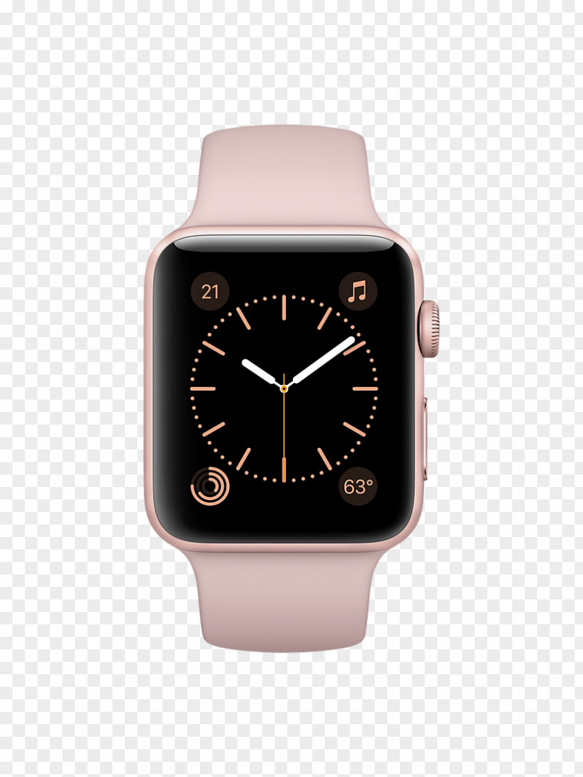Rose Gold Apple Watch Series 2 3 1 PNG