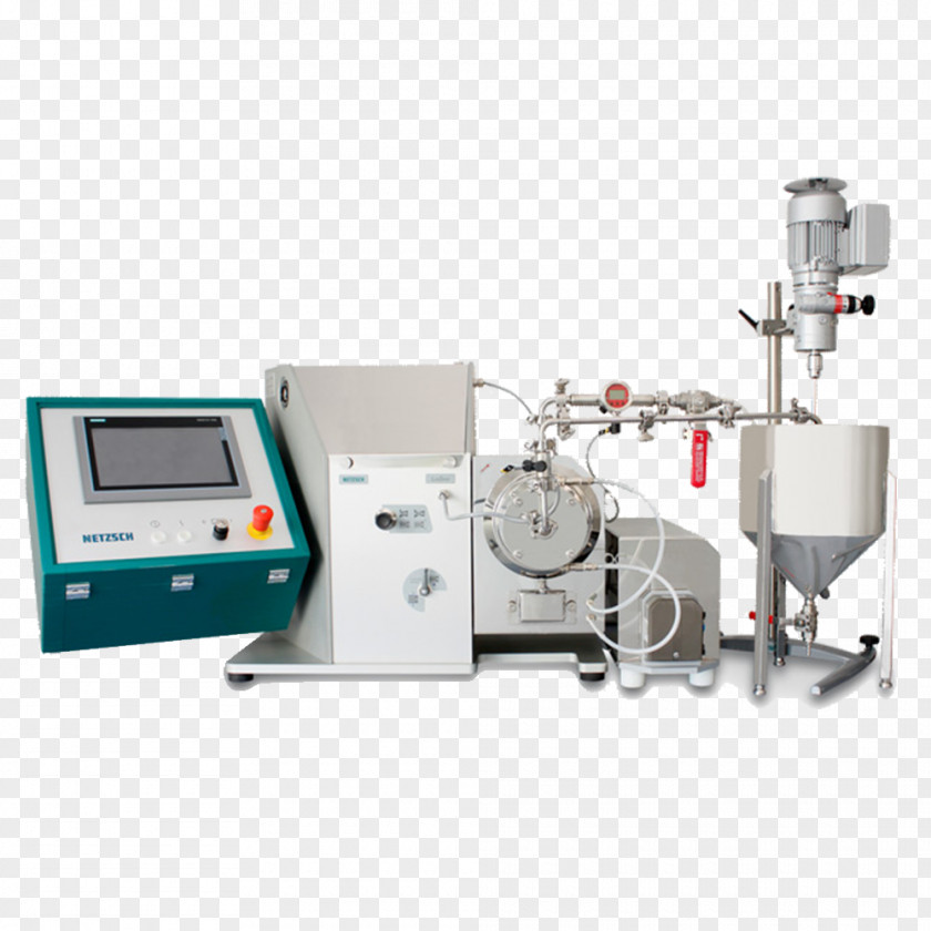 Industry Laboratory Mill Netzsch Group Machine PNG
