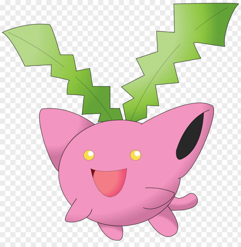 Pokemon Hoppip Pokémon Whiskers Chikorita DeviantArt PNG