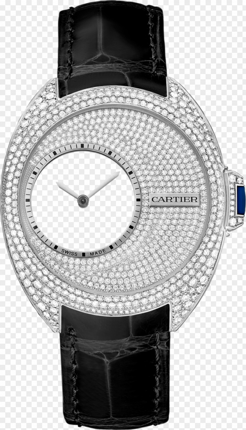 Watch Cartier Tank Jewellery Movement PNG