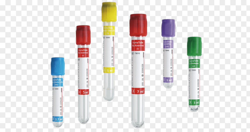 Blood Test Vacutainer Laboratory Tubes PNG