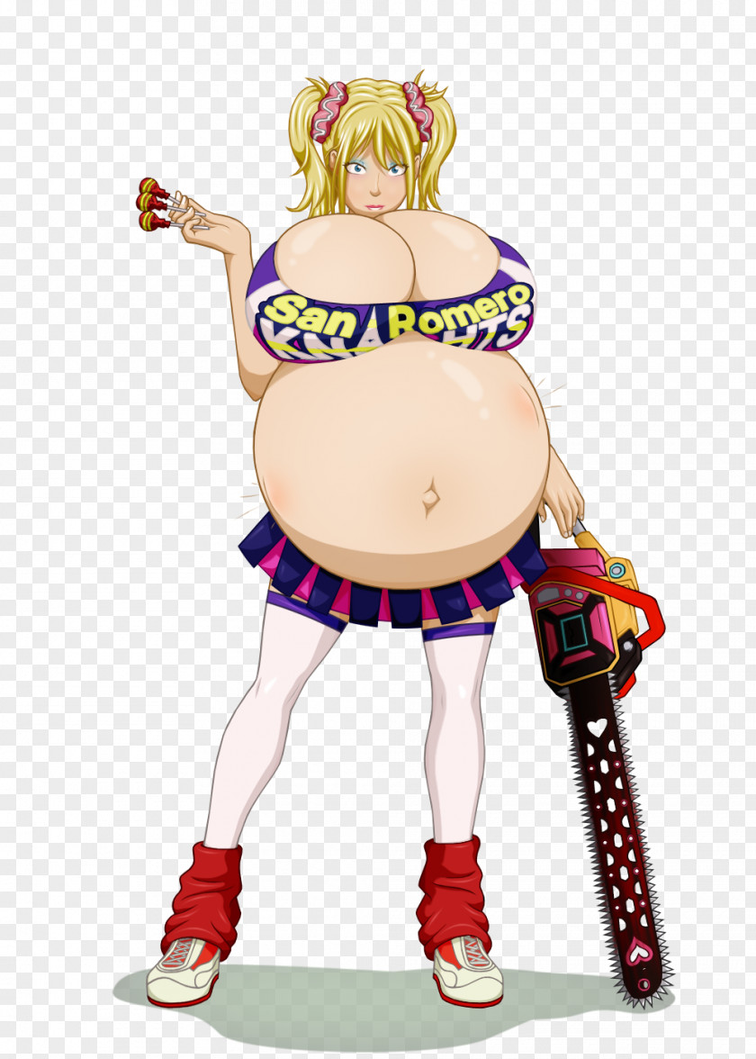 Delicious Lollipop Chainsaw DeviantArt Drawing Fan Art PNG