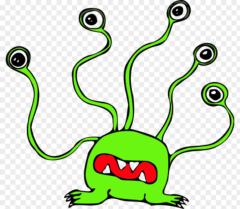 Monster Eye Extraterrestrial Life Clip Art PNG