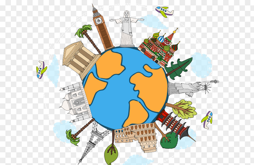 Sphere Map World Royalty-free Cartoon Illustration PNG