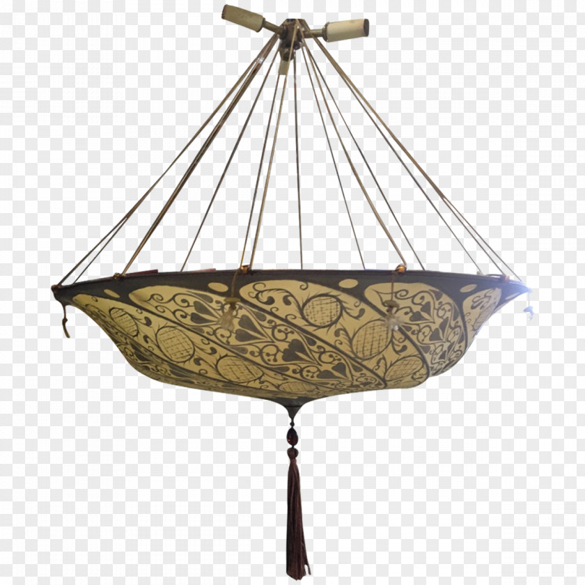 Suspended Island Chandelier Ceiling Light Fixture PNG