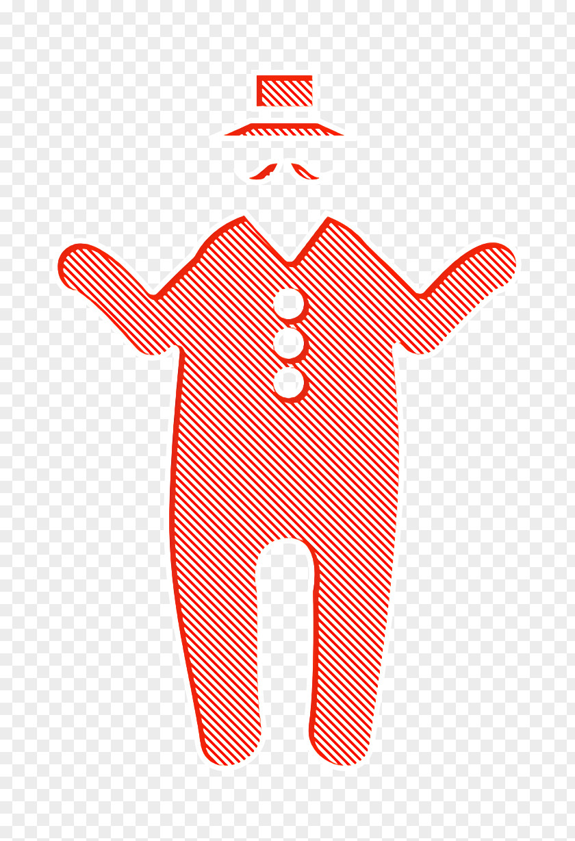 Business Icon Fat Man With Hat And Moustache Humans 2 PNG