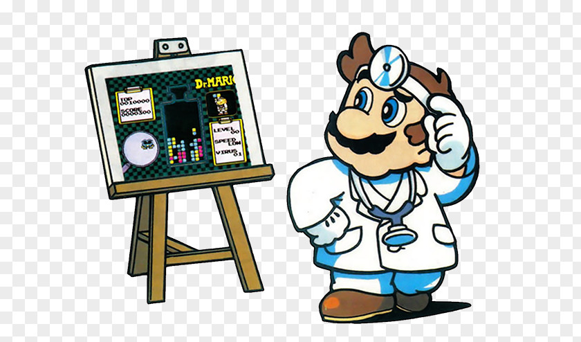 Dr. Mario Video Games Tennis Nintendo Entertainment System PNG