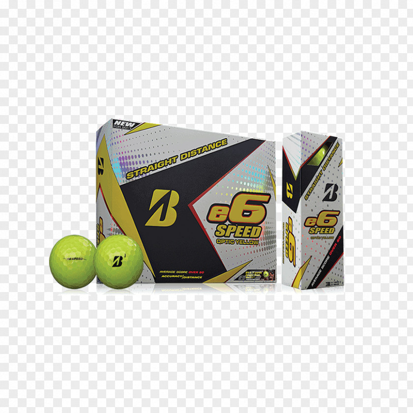 Golf Balls Bridgestone E6 SPEED SOFT PNG