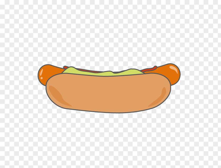 Hot Dog Clip Art Illustration White PNG