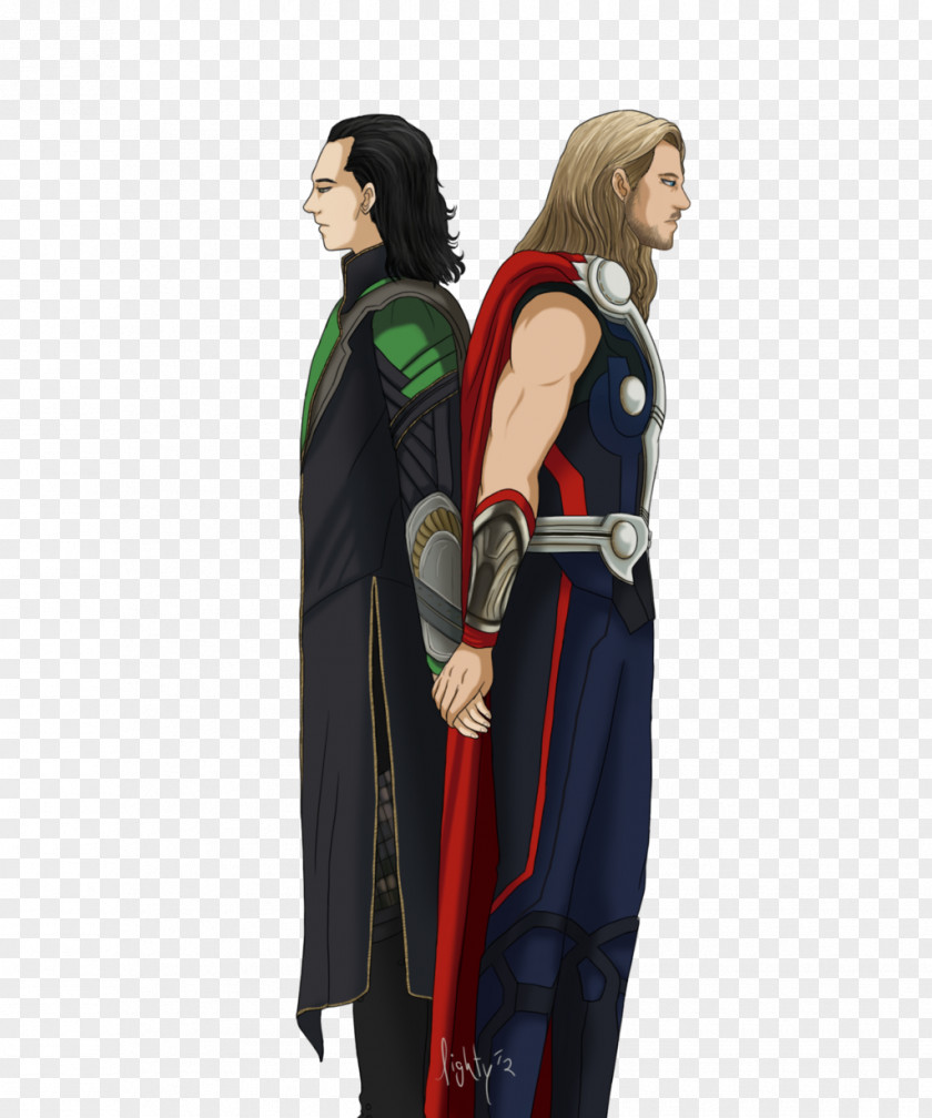 Loki Thor DeviantArt Fan Art PNG