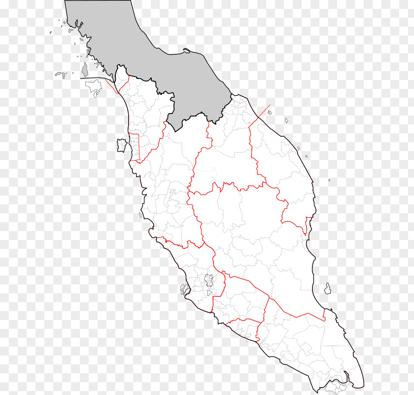 Map Peninsular Malaysia Clip Art Vector Graphics Image PNG